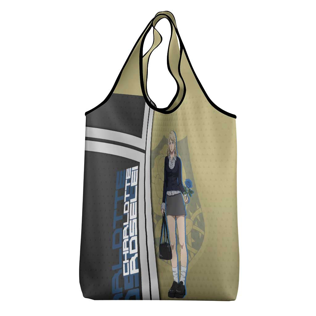 Black Clover Charlotte Roselei Grocery Bag Anime Illustration Style