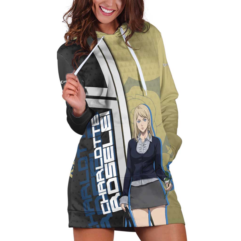 Black Clover Charlotte Roselei Hoodie Dress Anime Illustration Style