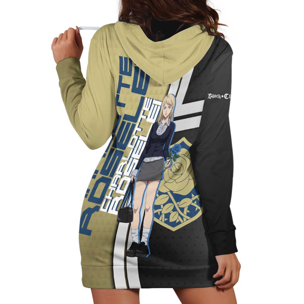 Black Clover Charlotte Roselei Hoodie Dress Anime Illustration Style