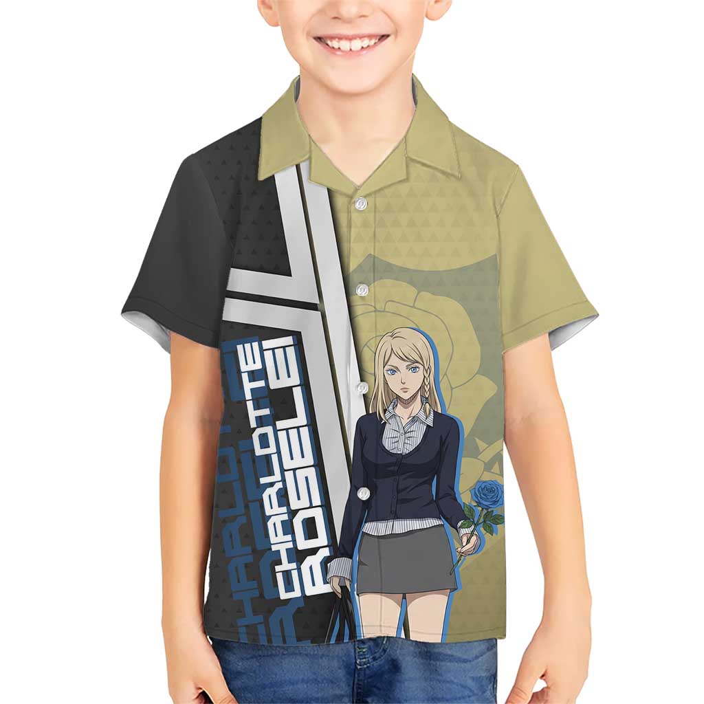 Black Clover Charlotte Roselei Kid Hawaiian Shirt Anime Illustration Style