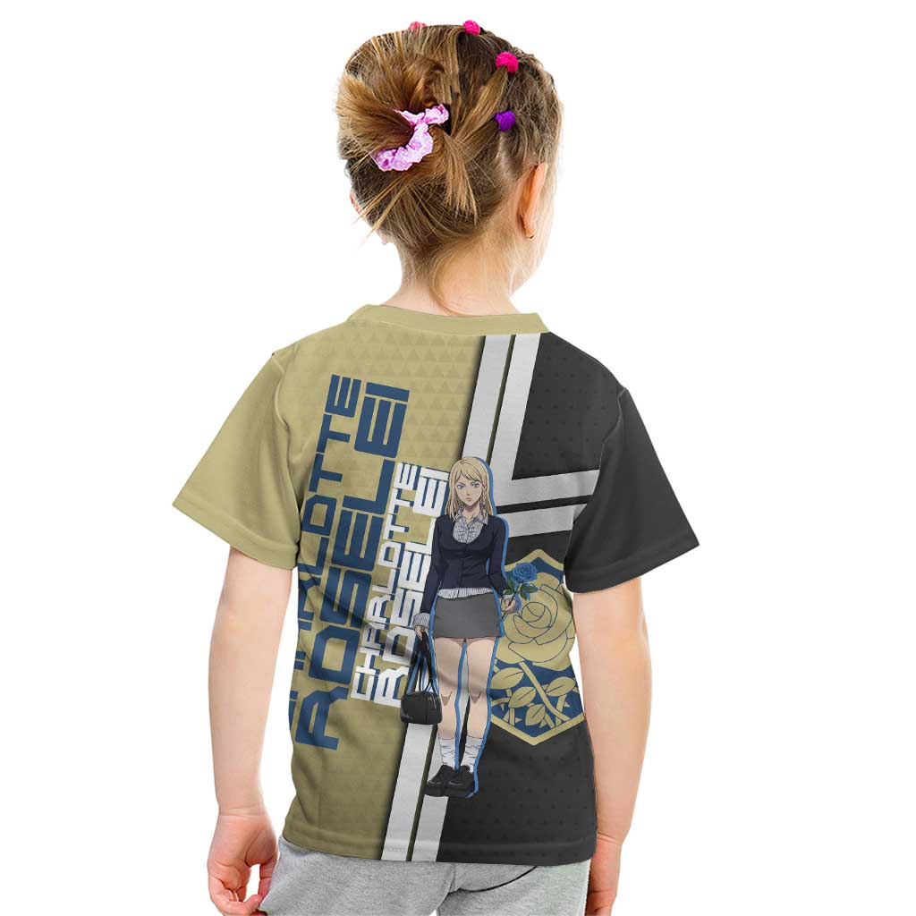 Black Clover Charlotte Roselei Kid T Shirt Anime Illustration Style