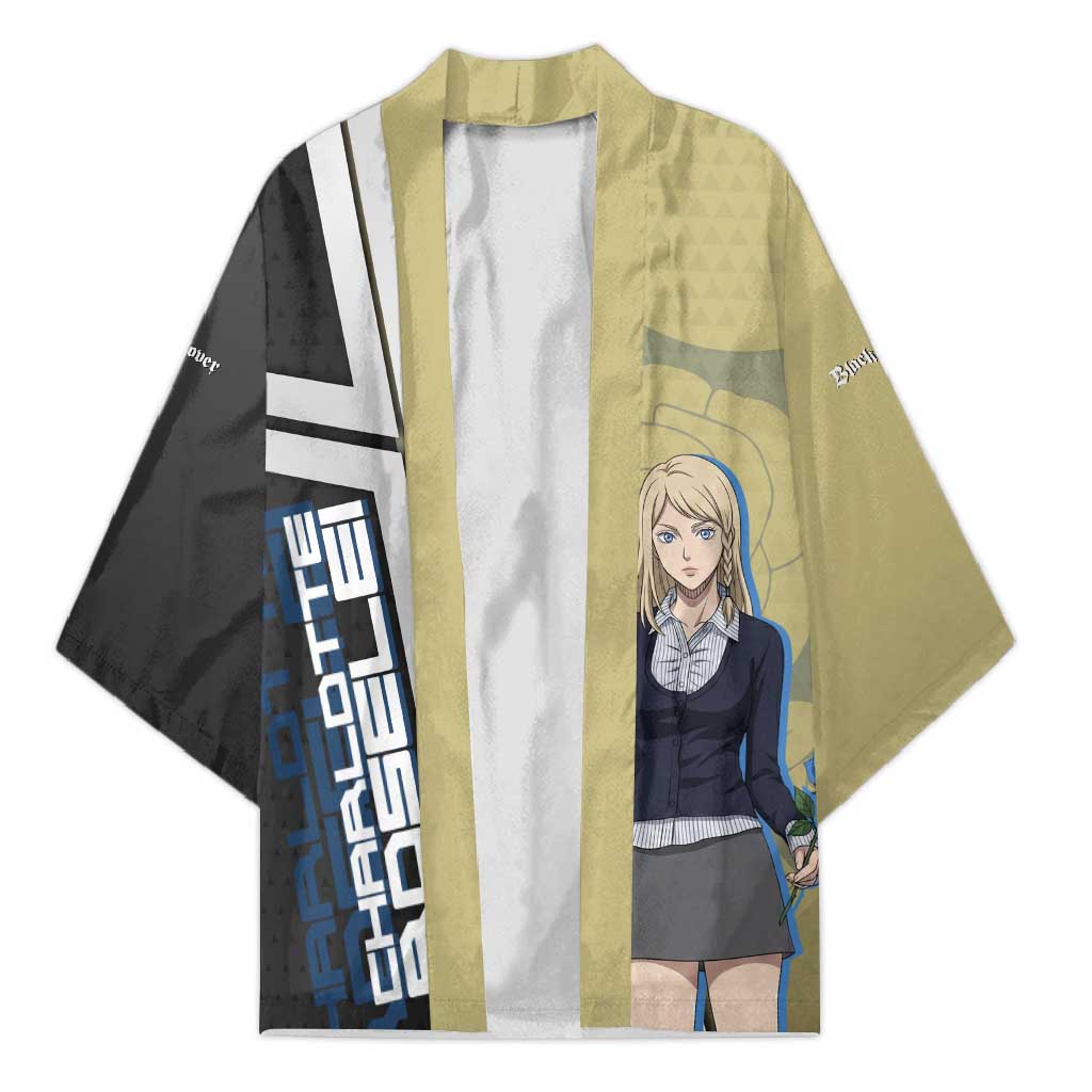 Black Clover Charlotte Roselei Kimono Anime Illustration Style