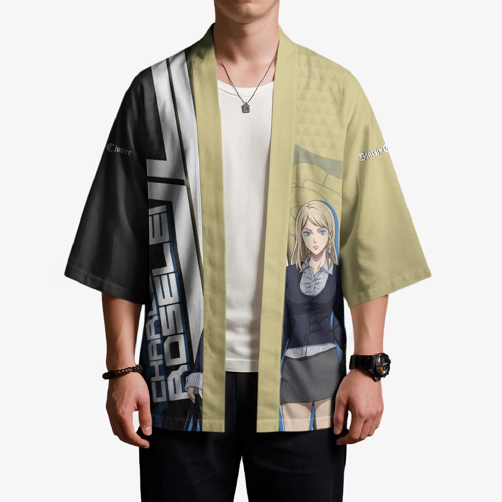 Black Clover Charlotte Roselei Kimono Anime Illustration Style