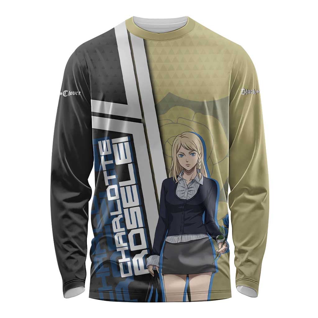 Black Clover Charlotte Roselei Long Sleeve Shirt Anime Illustration Style