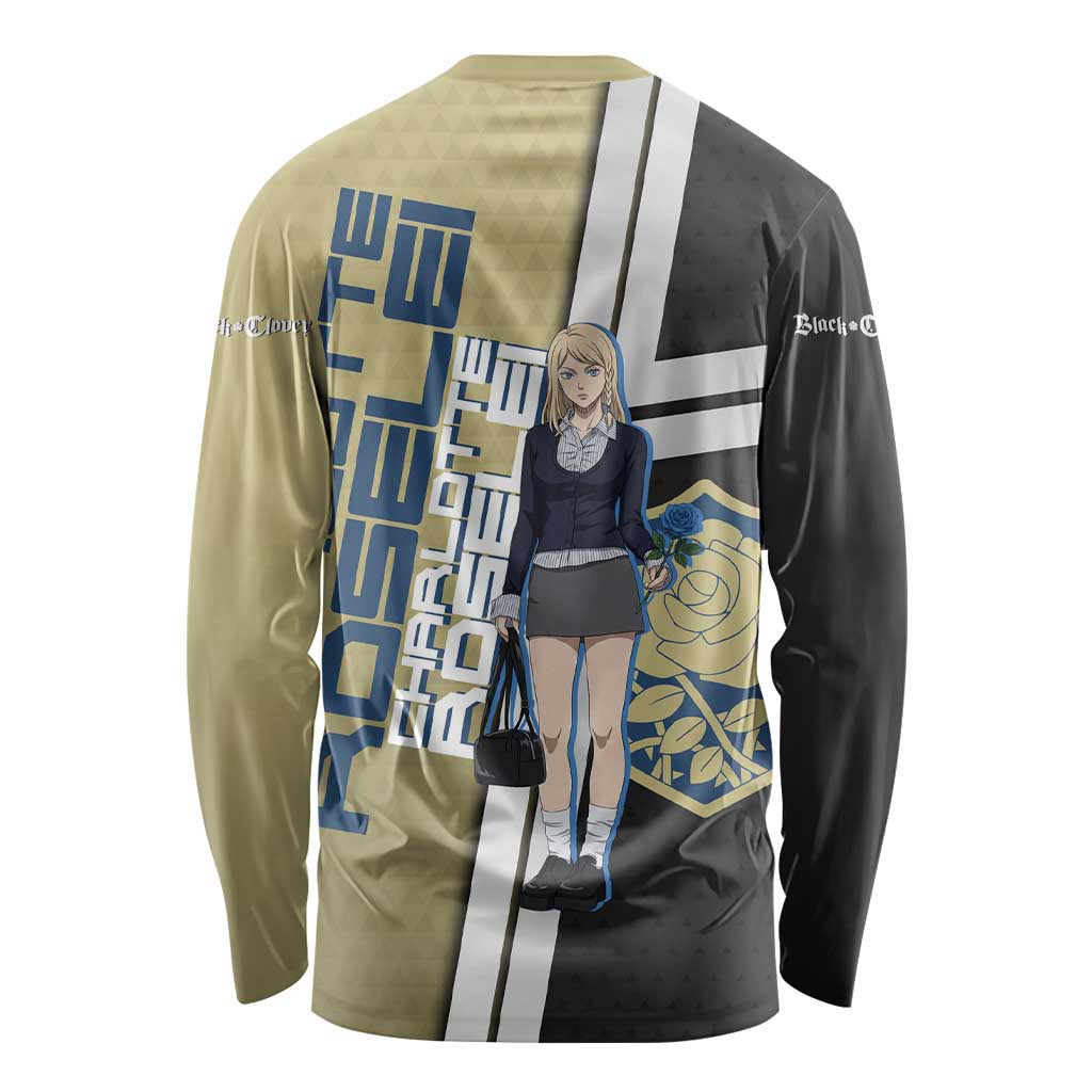 Black Clover Charlotte Roselei Long Sleeve Shirt Anime Illustration Style