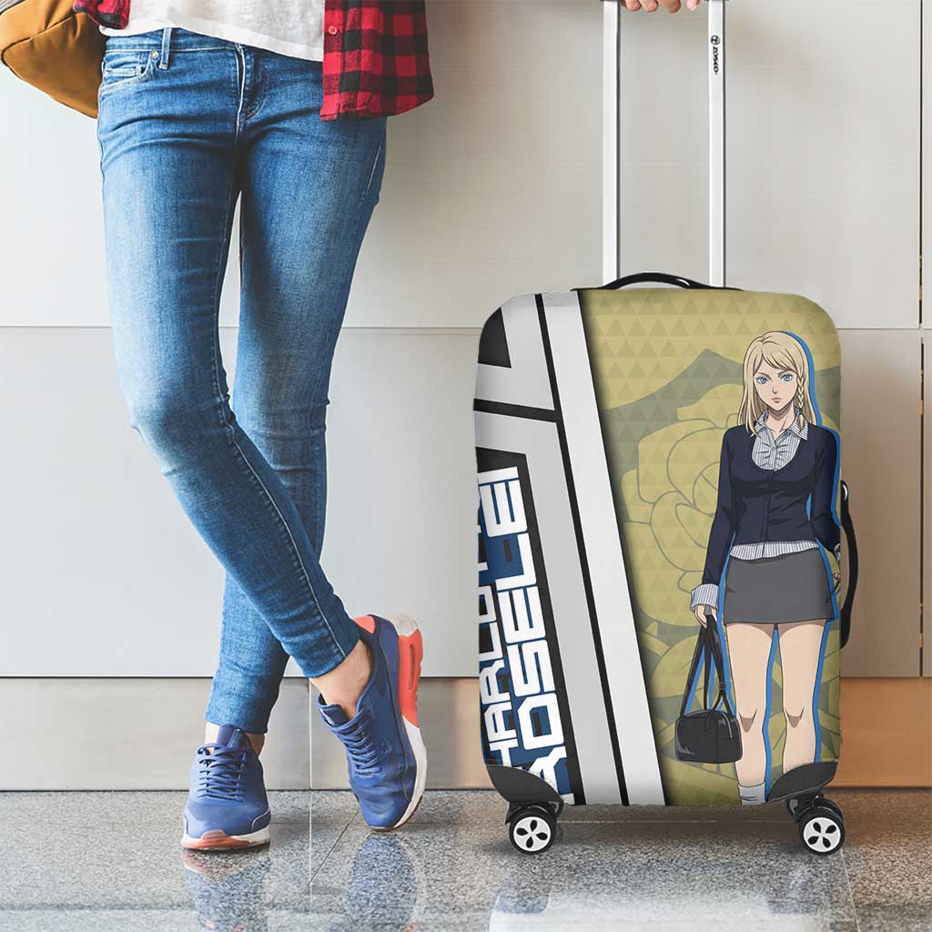 Black Clover Charlotte Roselei Luggage Cover Anime Illustration Style