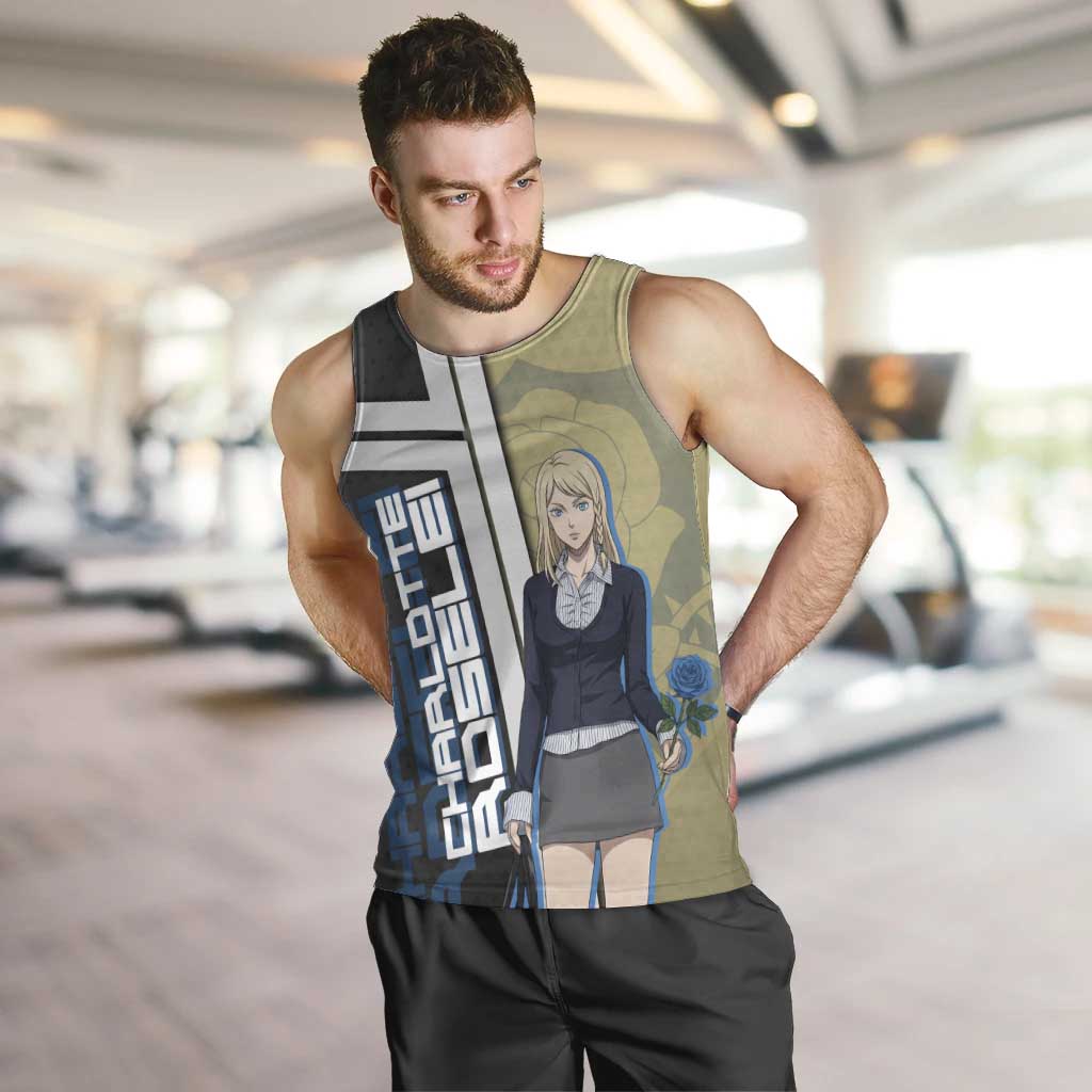 Black Clover Charlotte Roselei Men Tank Top Anime Illustration Style