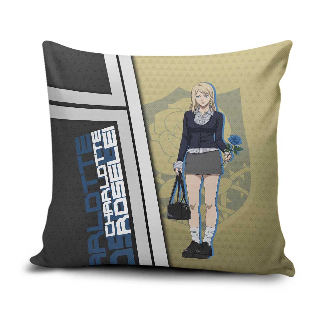 Black Clover Charlotte Roselei Pillow Cover Anime Illustration Style