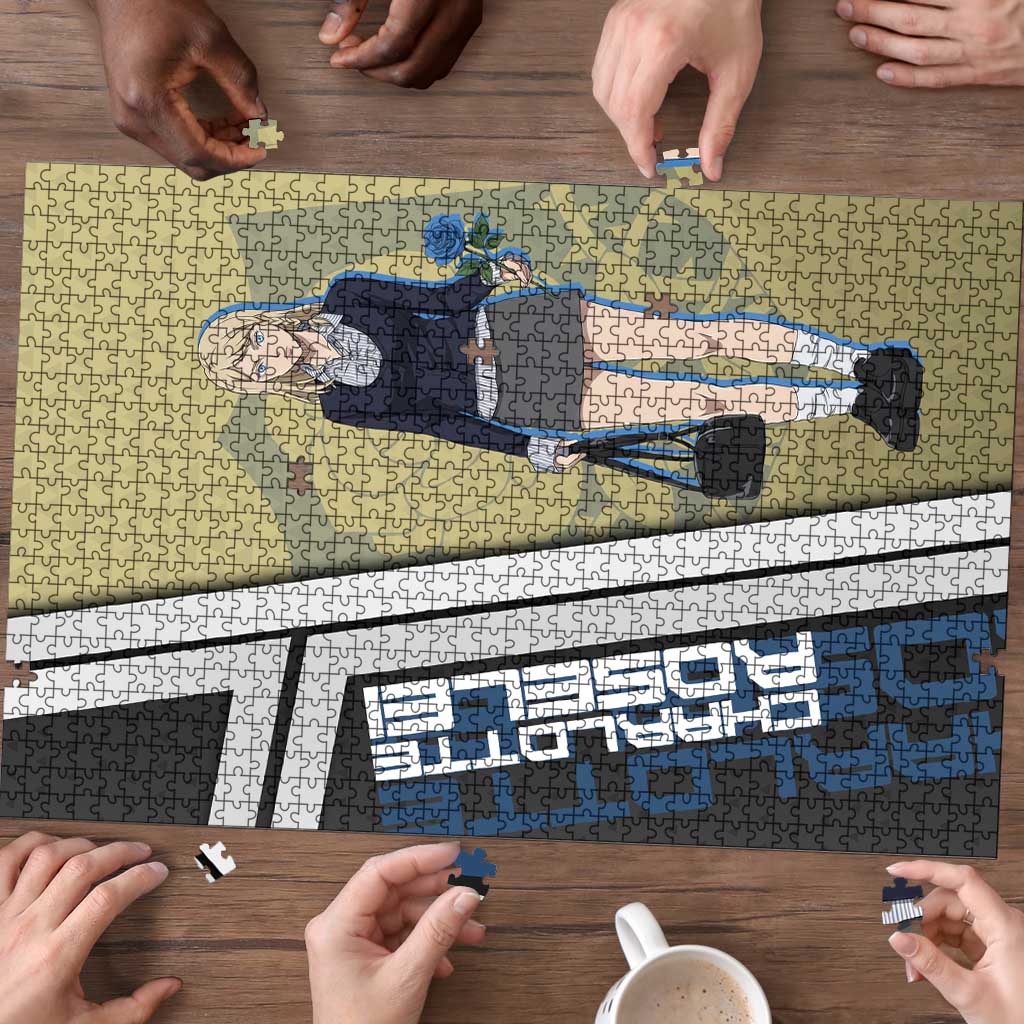 Black Clover Charlotte Roselei Puzzle Anime Illustration Style