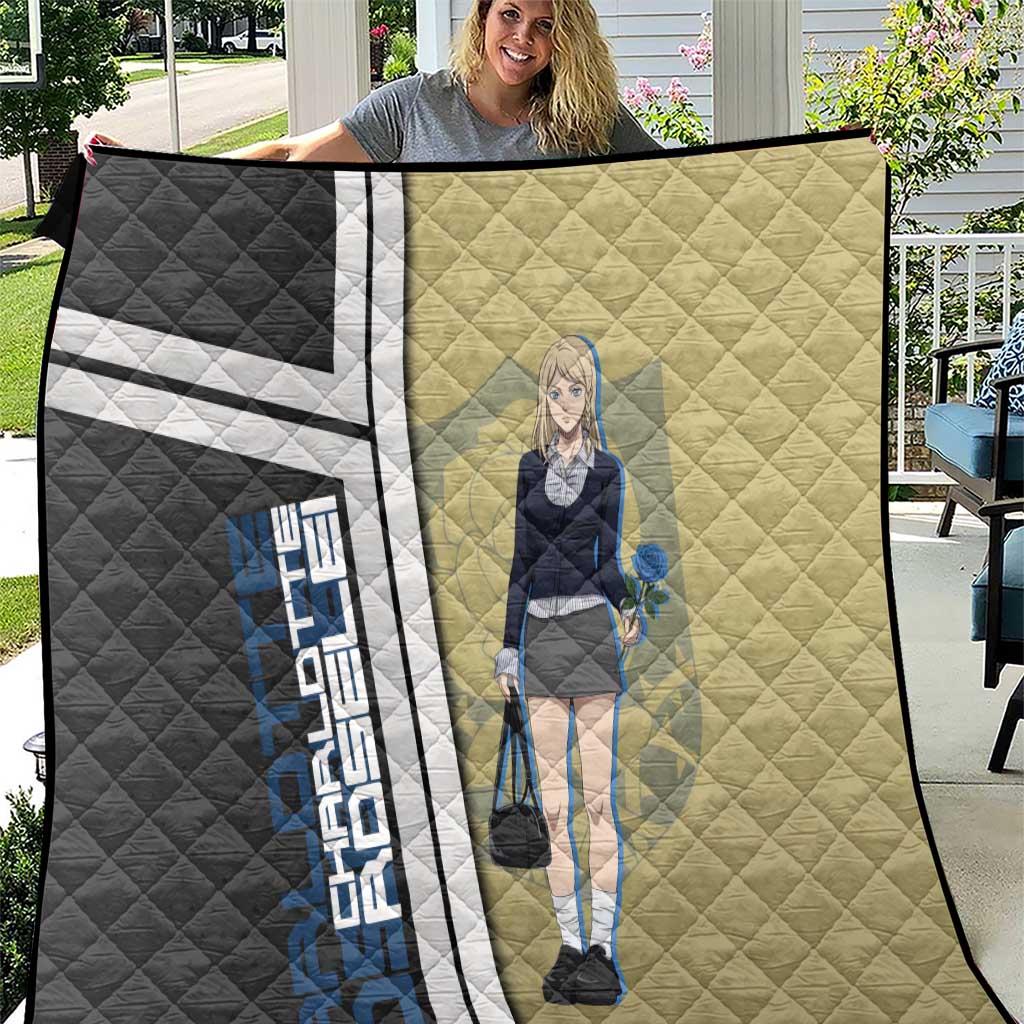 Black Clover Charlotte Roselei Quilt Anime Illustration Style