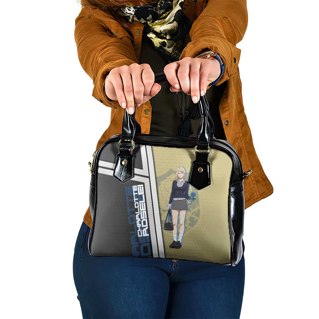 Black Clover Charlotte Roselei Shoulder Handbag Anime Illustration Style