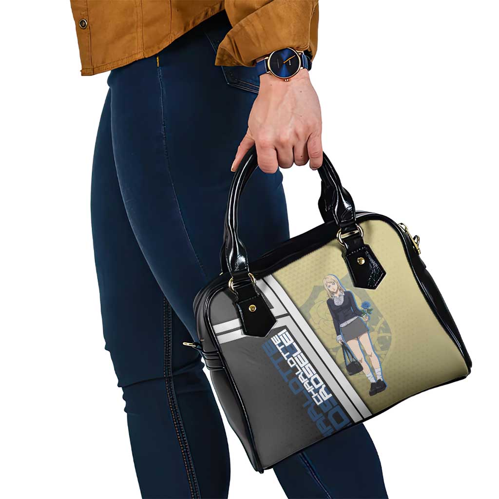 Black Clover Charlotte Roselei Shoulder Handbag Anime Illustration Style