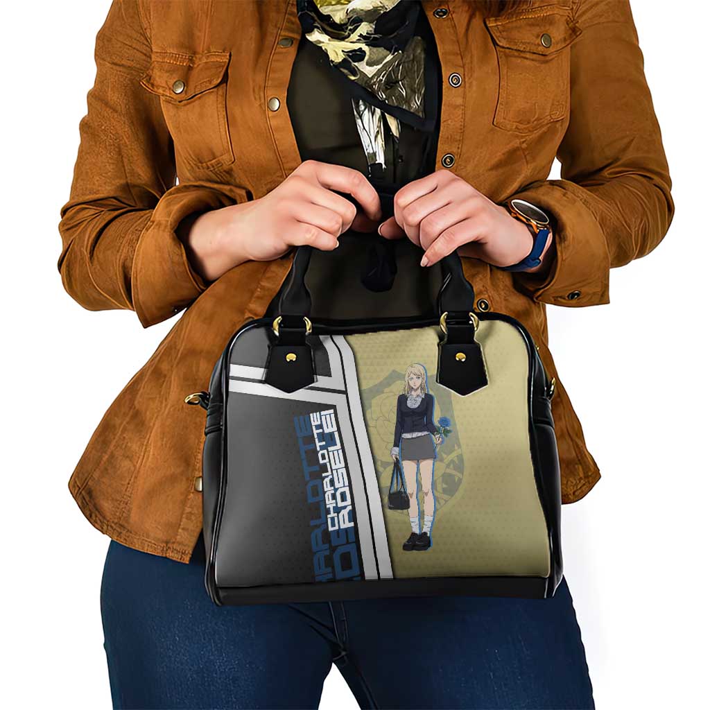 Black Clover Charlotte Roselei Shoulder Handbag Anime Illustration Style