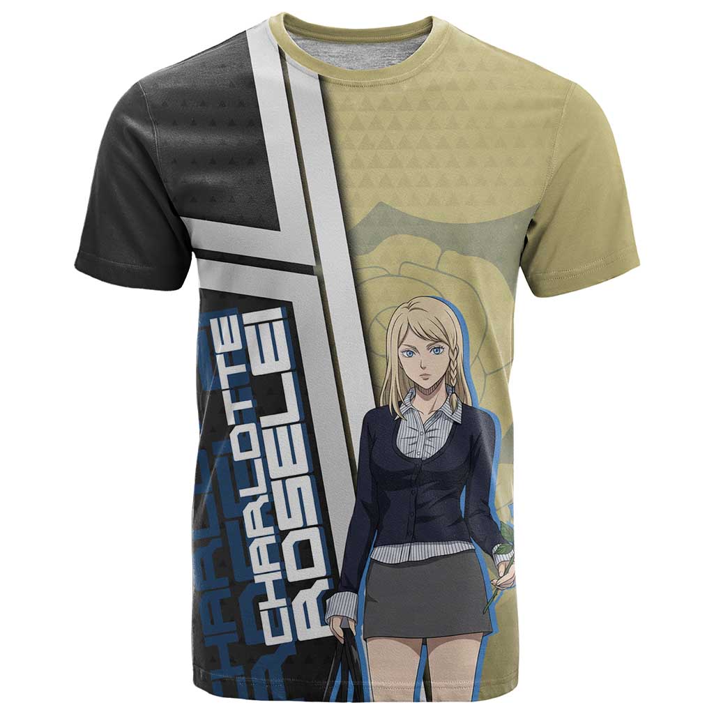Black Clover Charlotte Roselei T Shirt Anime Illustration Style