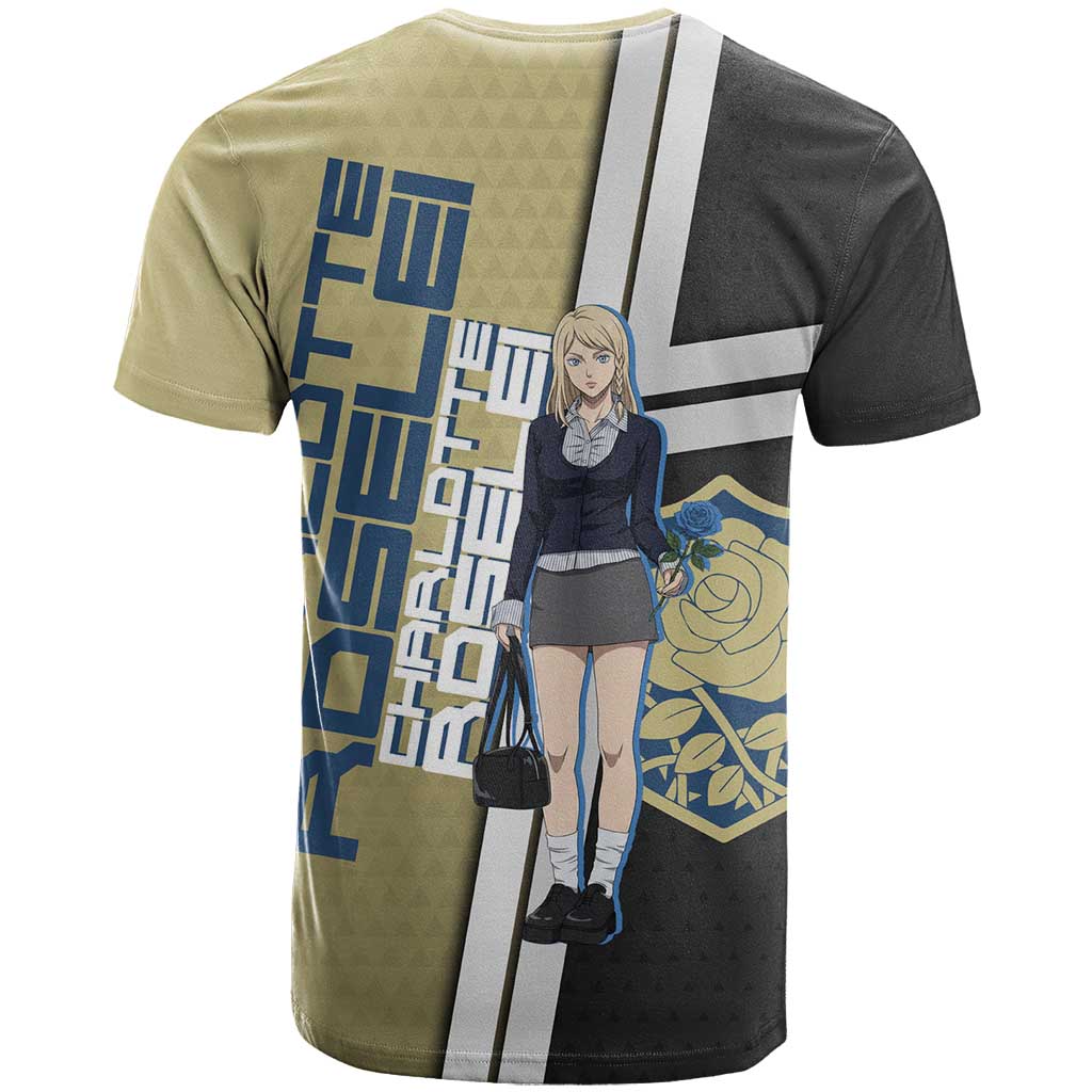 Black Clover Charlotte Roselei T Shirt Anime Illustration Style