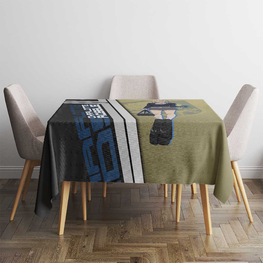 Black Clover Charlotte Roselei Tablecloth Anime Illustration Style