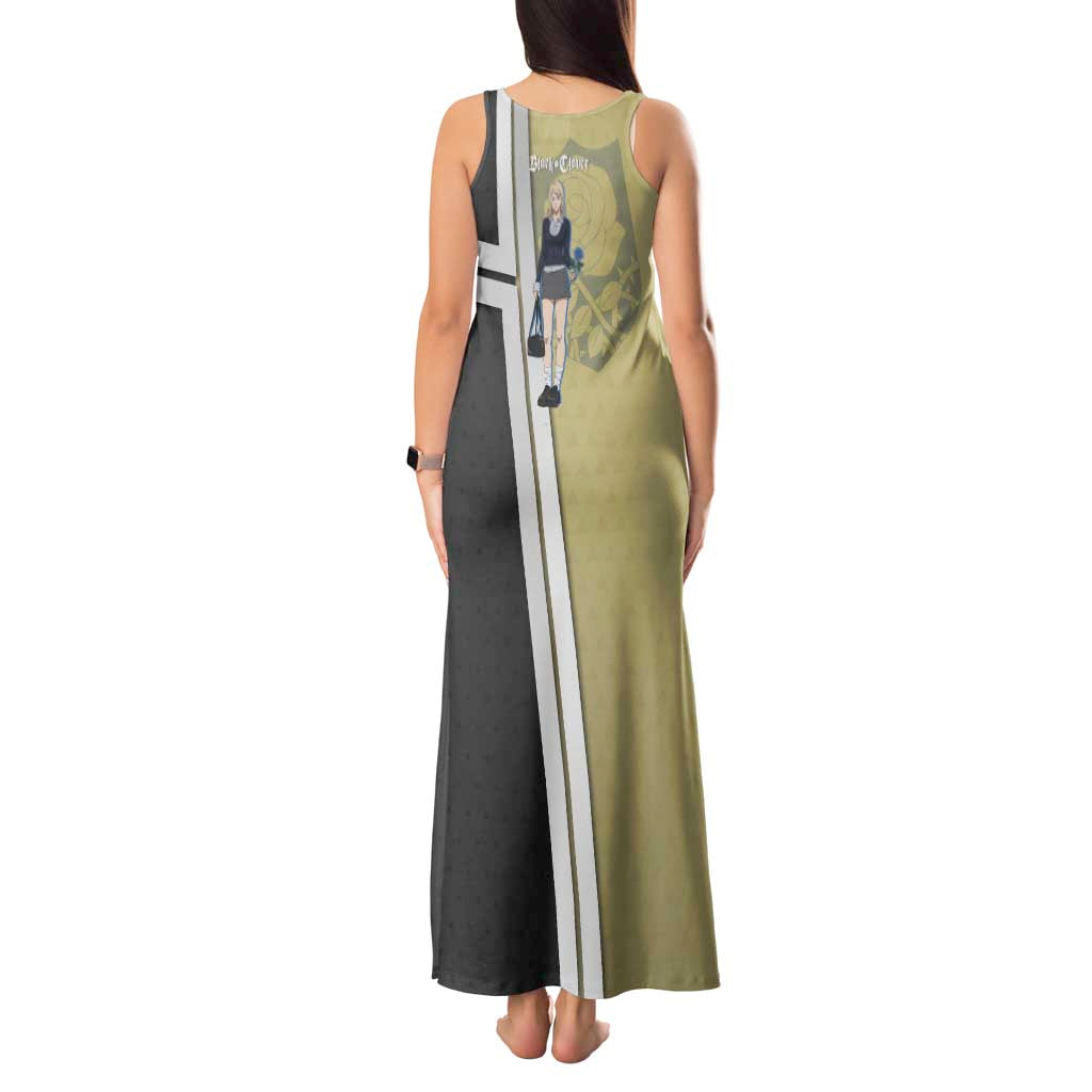 Black Clover Charlotte Roselei Tank Maxi Dress Anime Illustration Style