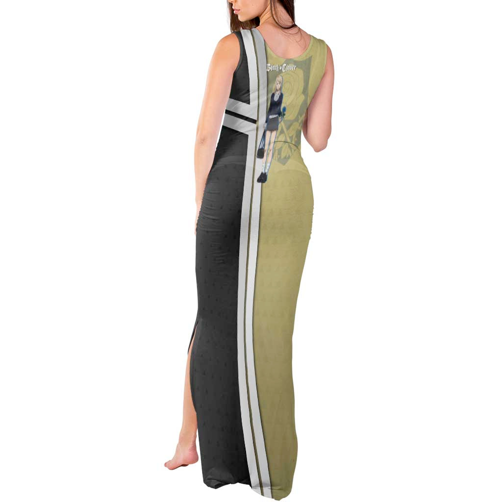 Black Clover Charlotte Roselei Tank Maxi Dress Anime Illustration Style