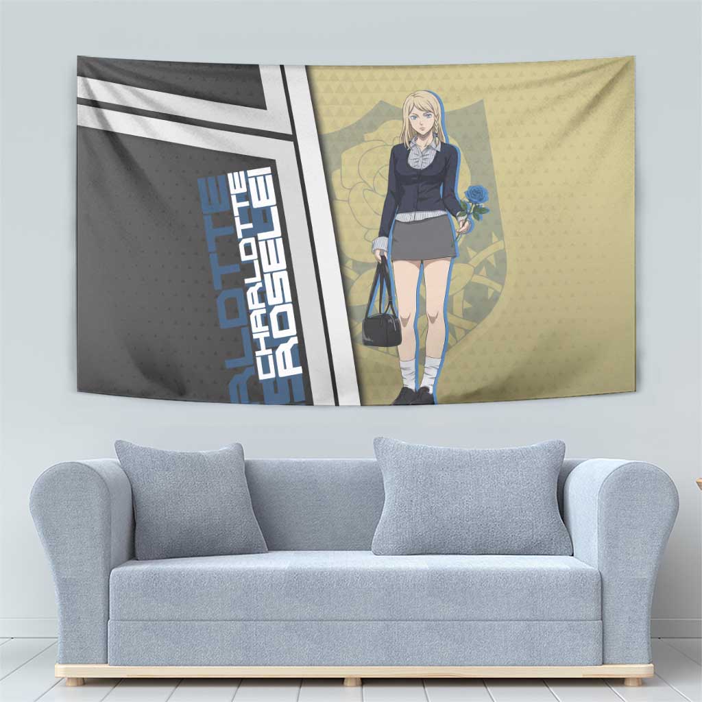 Black Clover Charlotte Roselei Tapestry Anime Illustration Style