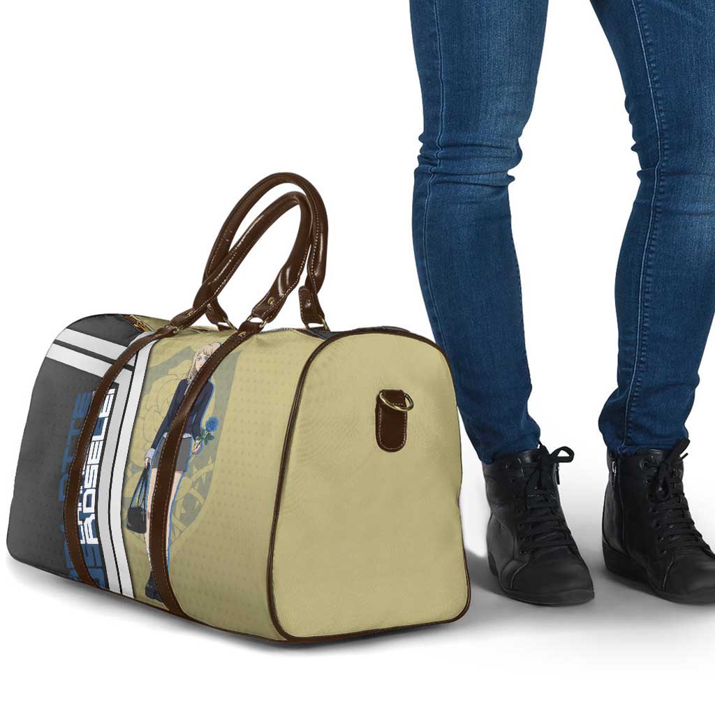 Black Clover Charlotte Roselei Travel Bag Anime Illustration Style