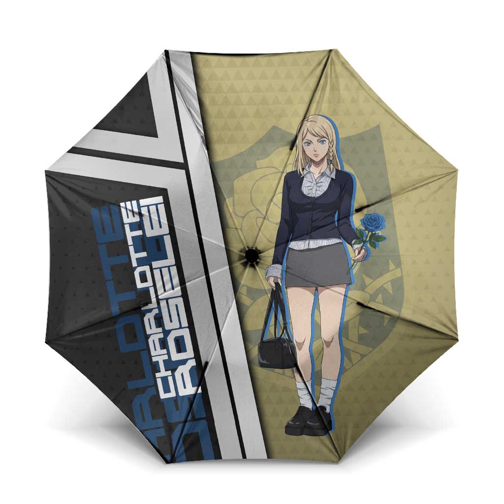 Black Clover Charlotte Roselei Umbrella Anime Illustration Style
