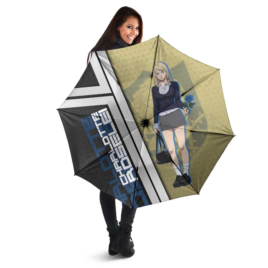 Black Clover Charlotte Roselei Umbrella Anime Illustration Style