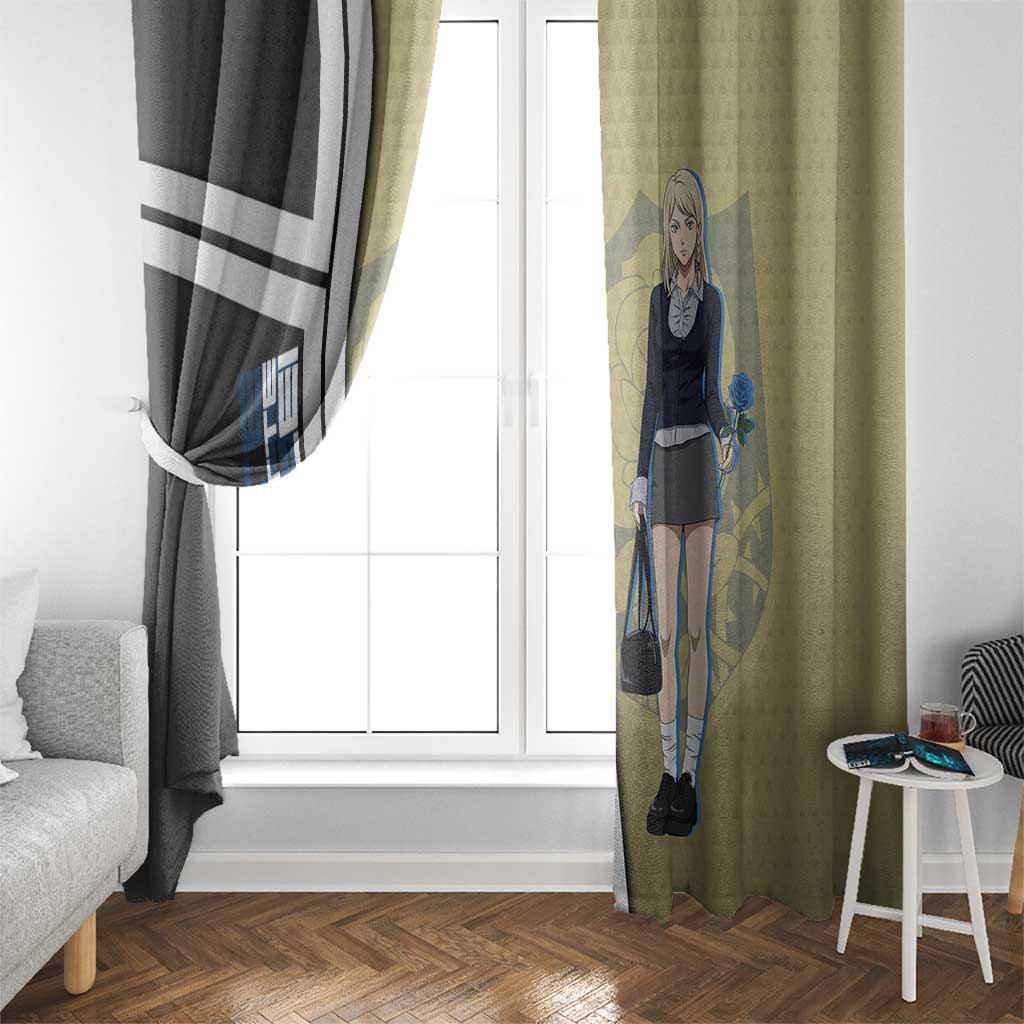 Black Clover Charlotte Roselei Window Curtain Anime Illustration Style