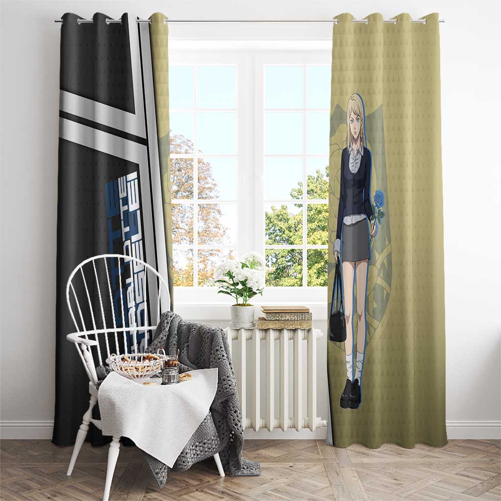 Black Clover Charlotte Roselei Window Curtain Anime Illustration Style