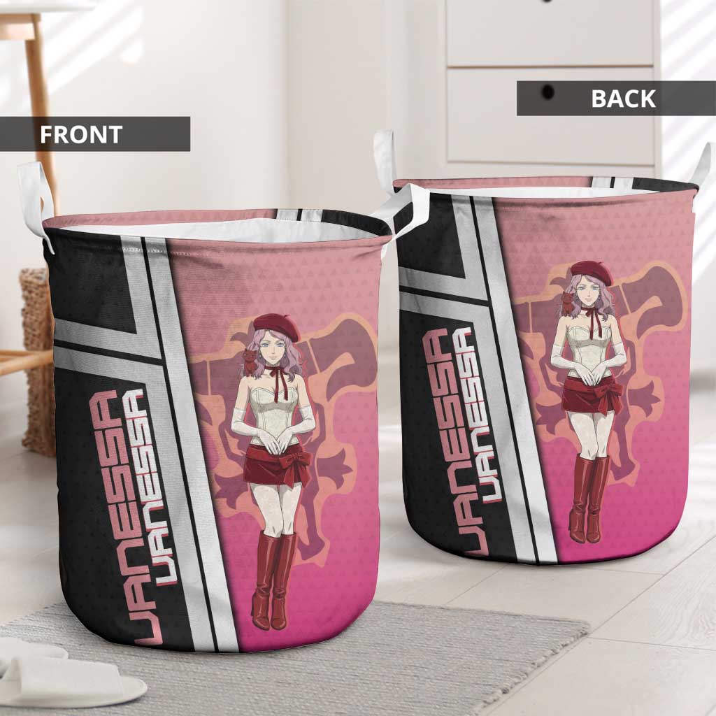 Black Clover Vanessa Enoteca Laundry Basket Anime Illustration Style