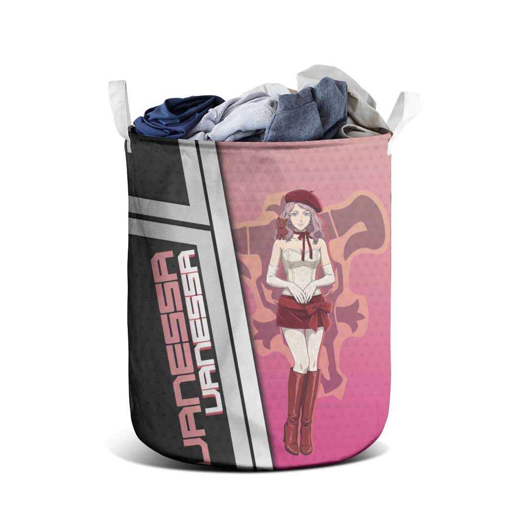 Black Clover Vanessa Enoteca Laundry Basket Anime Illustration Style