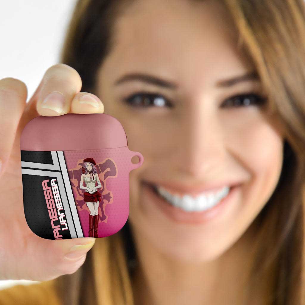 Black Clover Vanessa Enoteca AirPods Case Anime Illustration Style