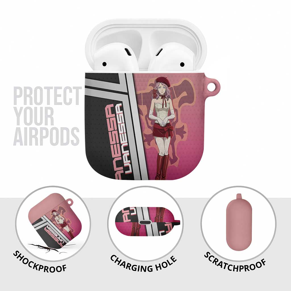 Black Clover Vanessa Enoteca AirPods Case Anime Illustration Style