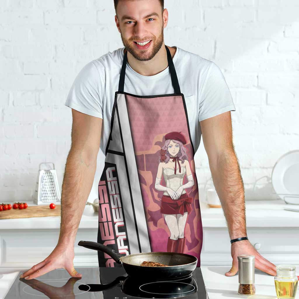 Black Clover Vanessa Enoteca Apron Anime Illustration Style