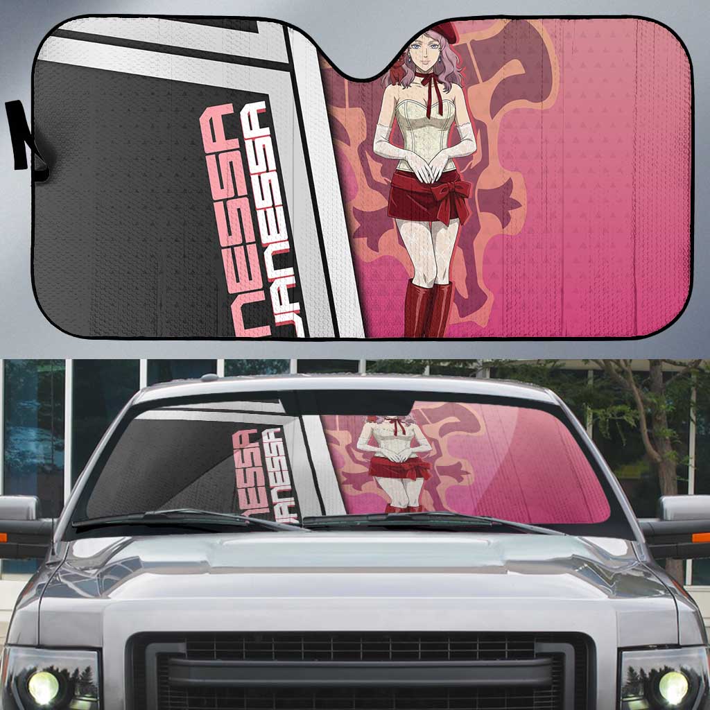 Black Clover Vanessa Enoteca Auto Sun Shade Anime Illustration Style