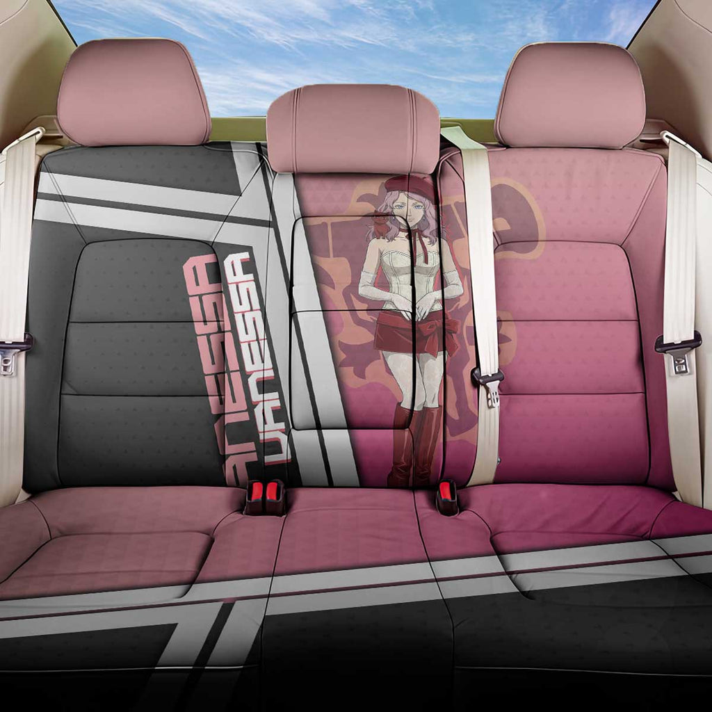 Black Clover Vanessa Enoteca Back Car Seat Cover Anime Illustration Style