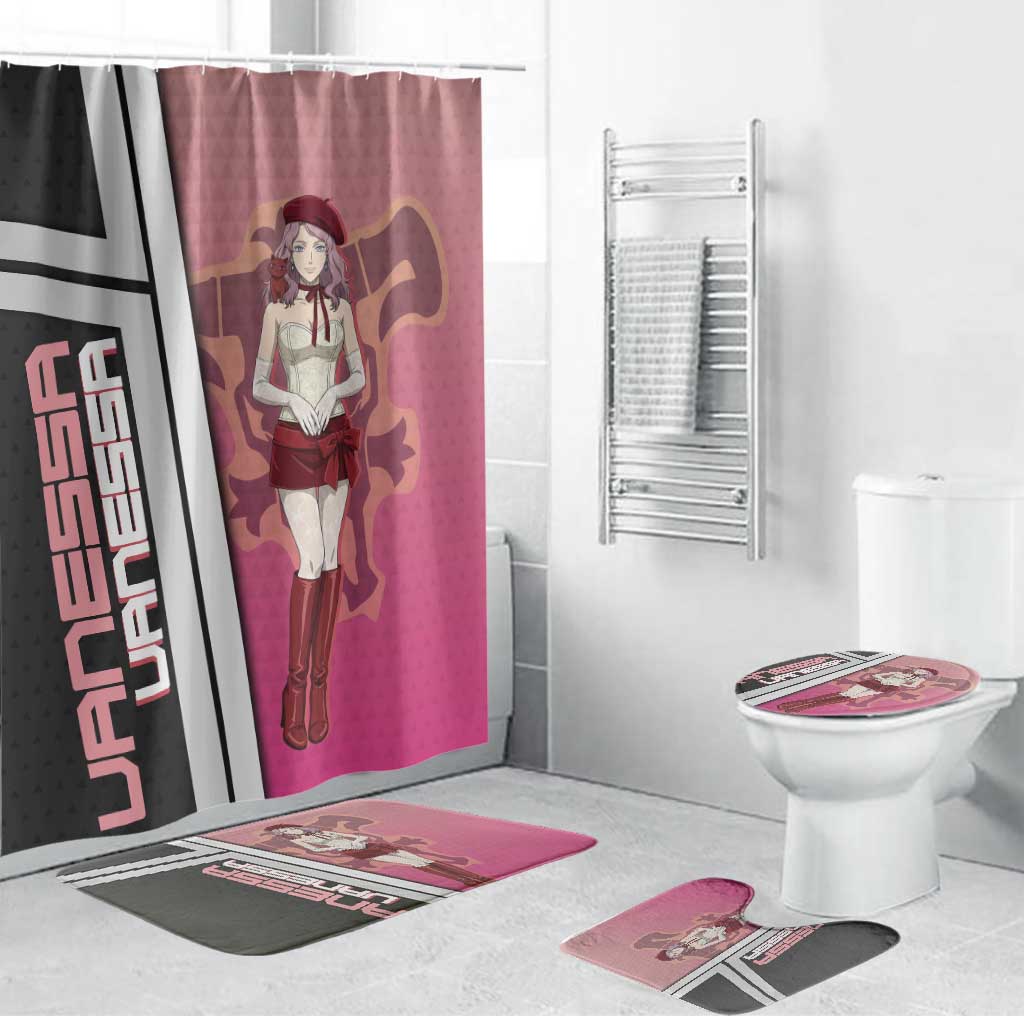 Black Clover Vanessa Enoteca Bathroom Set Anime Illustration Style