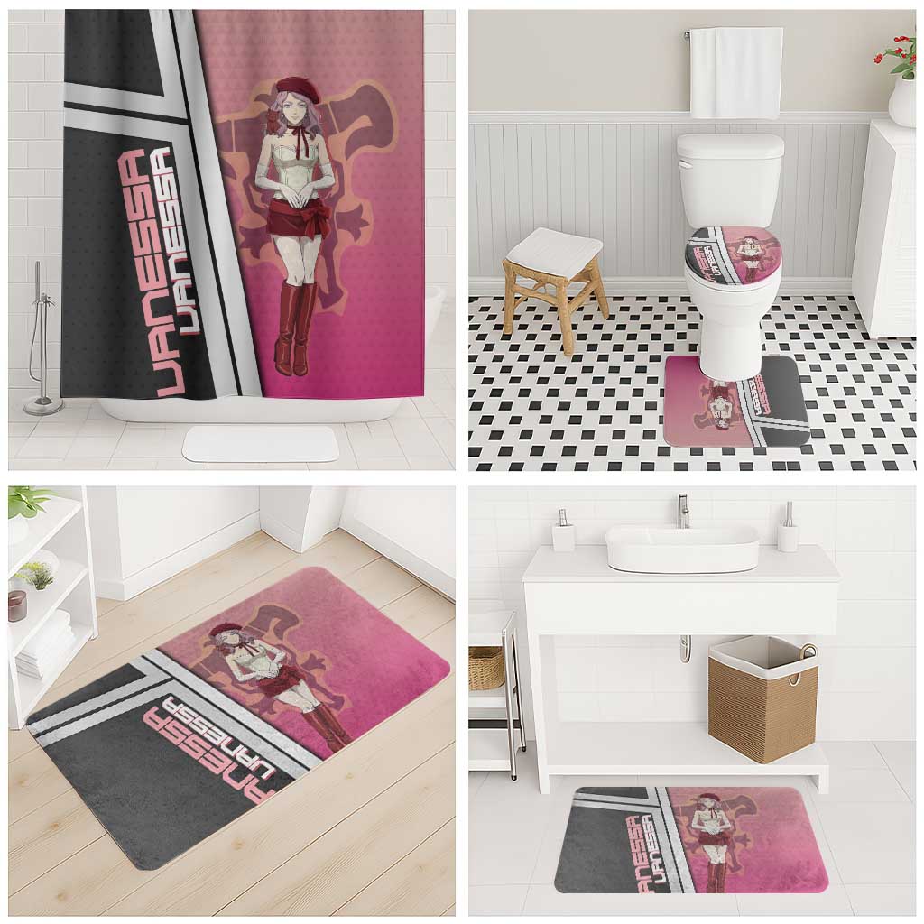 Black Clover Vanessa Enoteca Bathroom Set Anime Illustration Style