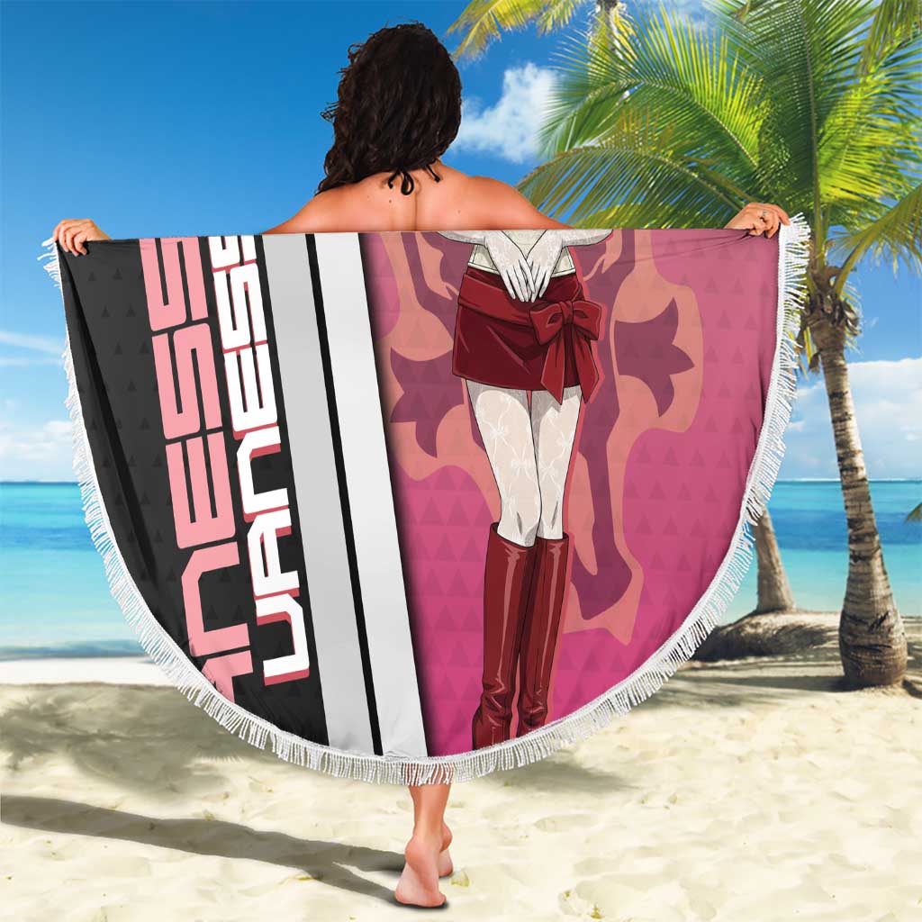 Black Clover Vanessa Enoteca Beach Blanket Anime Illustration Style