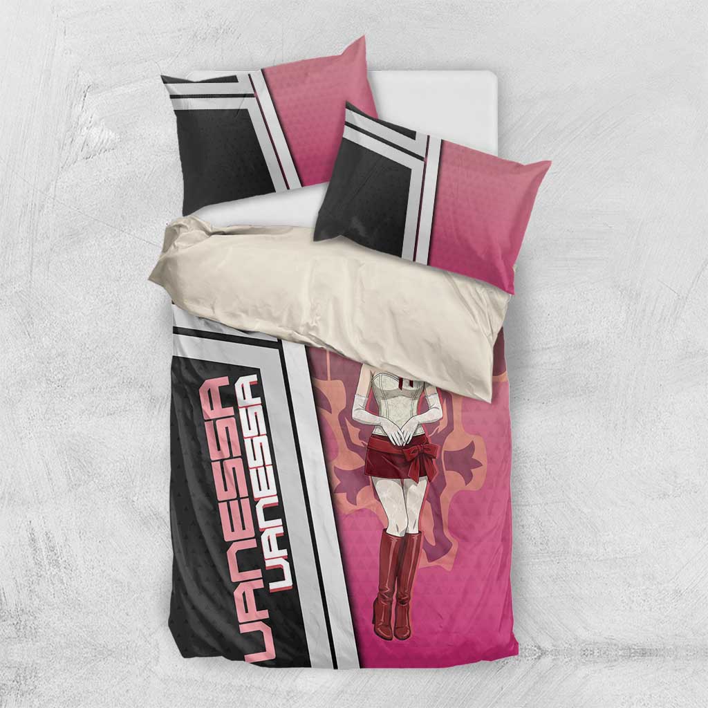 Black Clover Vanessa Enoteca Bedding Set Anime Illustration Style
