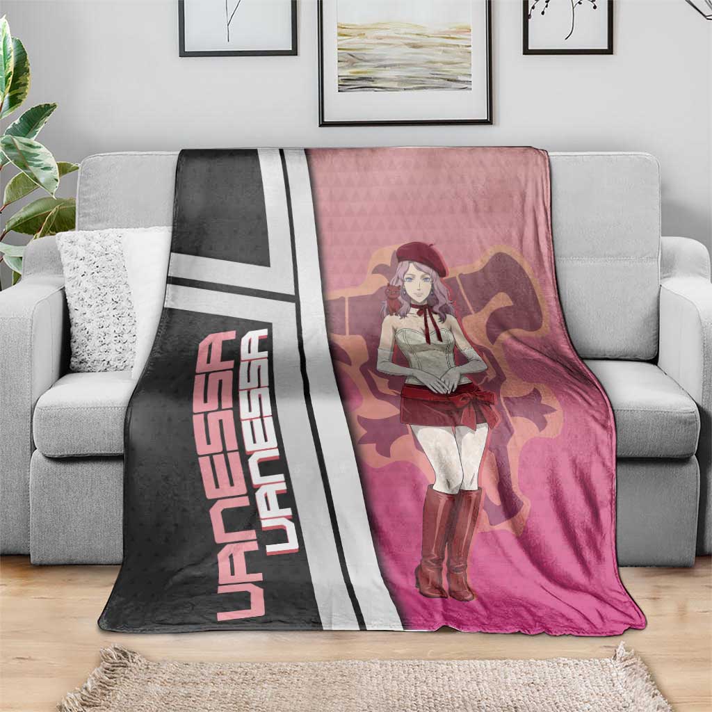 Black Clover Vanessa Enoteca Blanket Anime Illustration Style