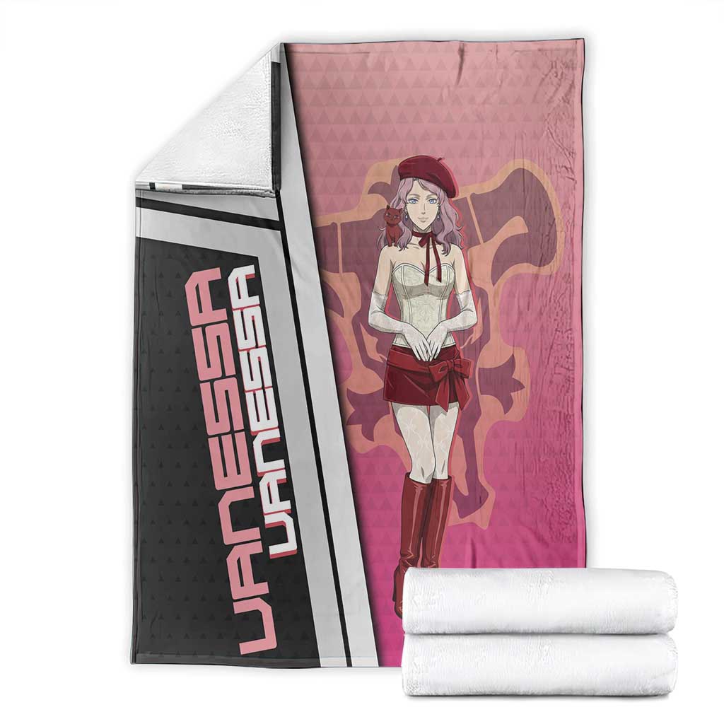 Black Clover Vanessa Enoteca Blanket Anime Illustration Style
