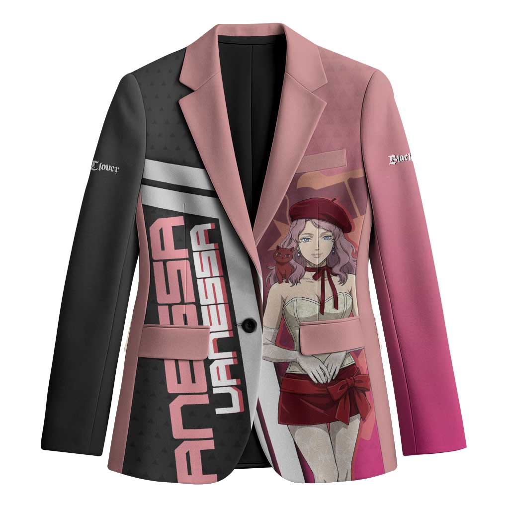 Black Clover Vanessa Enoteca Blazer Anime Illustration Style