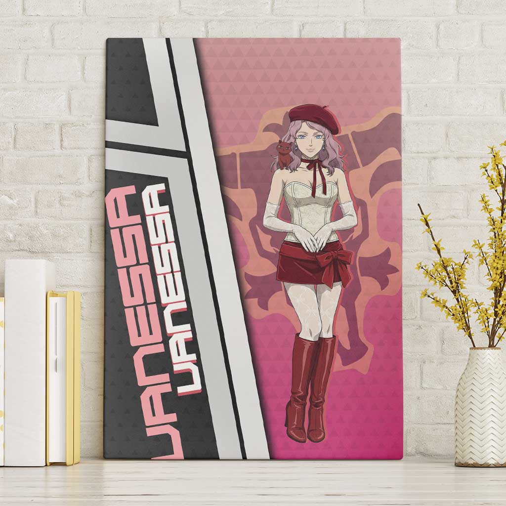 Black Clover Vanessa Enoteca Canvas Wall Art Anime Illustration Style