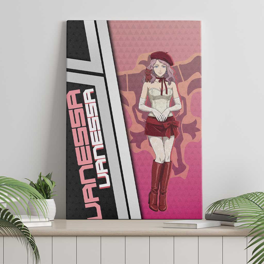 Black Clover Vanessa Enoteca Canvas Wall Art Anime Illustration Style