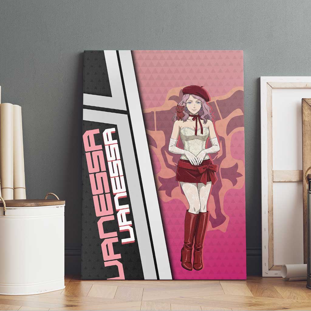 Black Clover Vanessa Enoteca Canvas Wall Art Anime Illustration Style