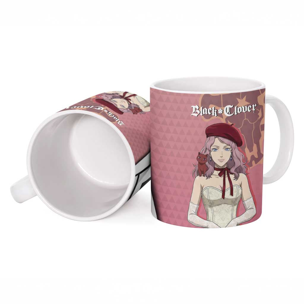 Black Clover Vanessa Enoteca Ceramic Mug Anime Illustration Style