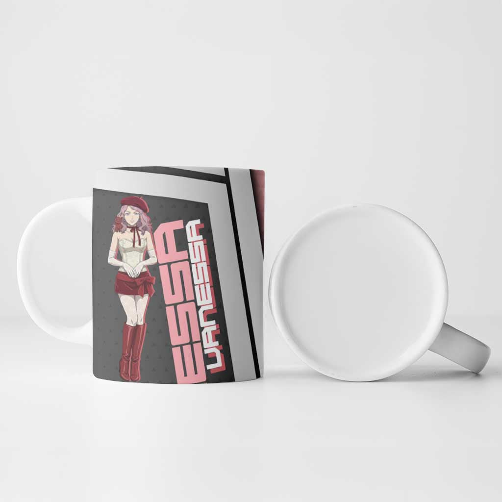 Black Clover Vanessa Enoteca Ceramic Mug Anime Illustration Style
