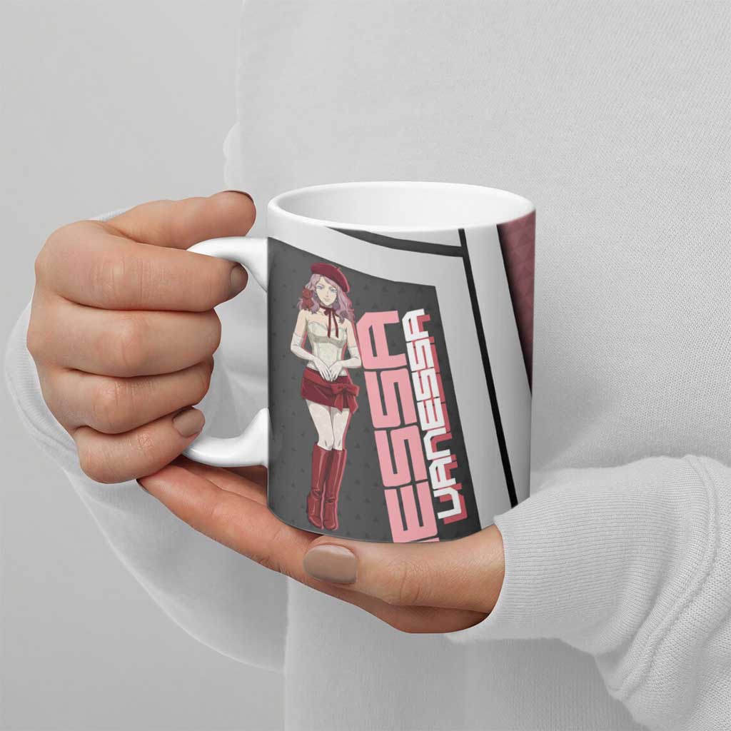 Black Clover Vanessa Enoteca Ceramic Mug Anime Illustration Style