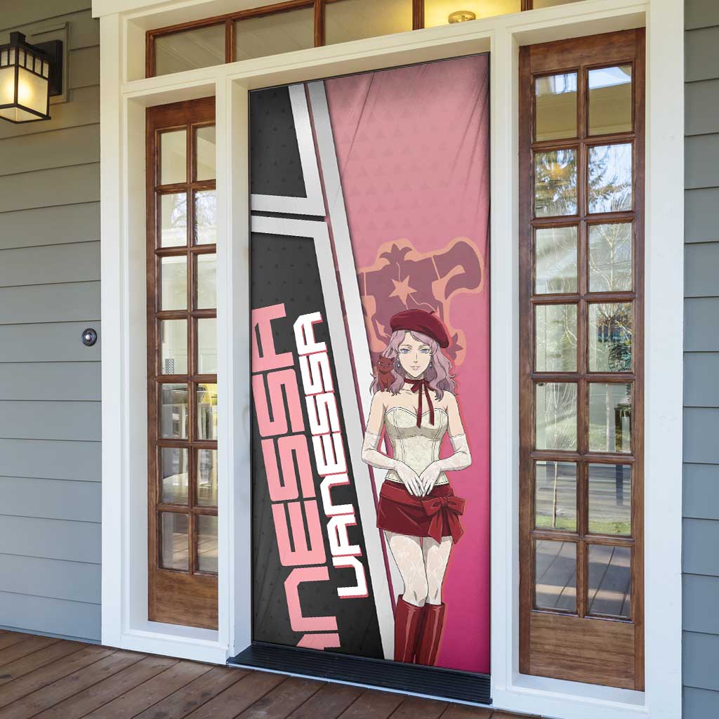 Black Clover Vanessa Enoteca Door Cover Anime Illustration Style