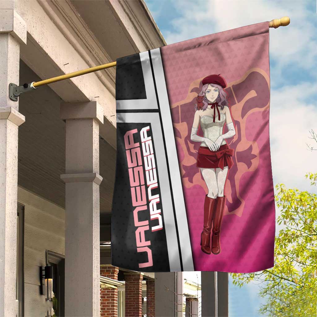 Black Clover Vanessa Enoteca Garden Flag Anime Illustration Style